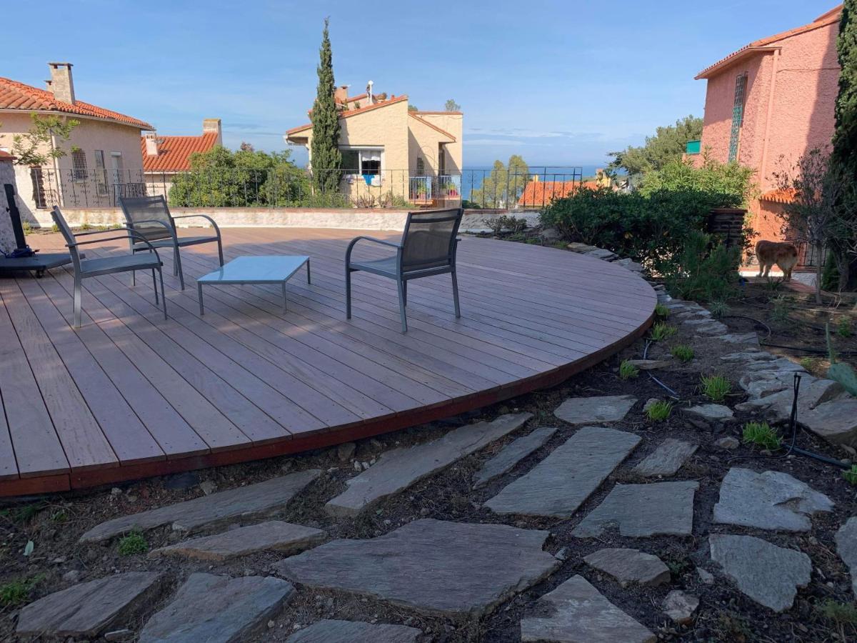Villa Bleue - Les Pins Port Vendres Exteriör bild